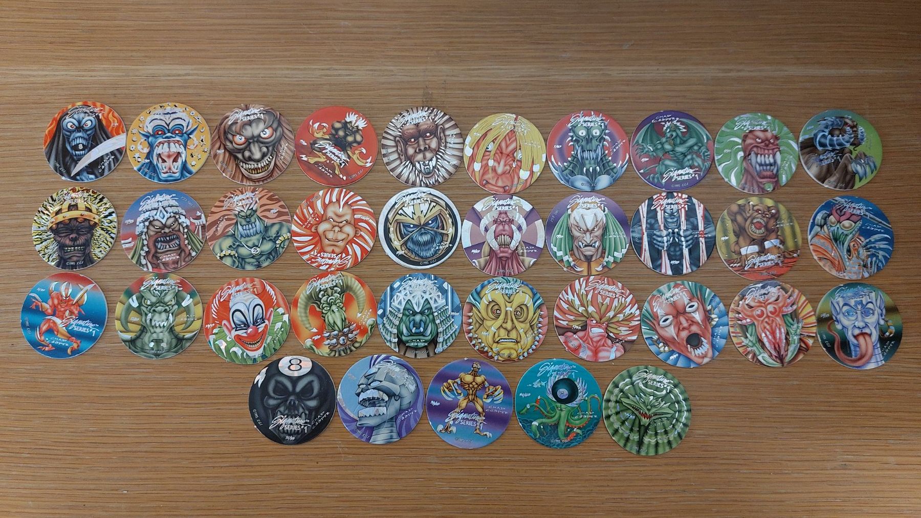 Spiele: Pog Serie Signatures full Set 1-35 – Neu (gemäss Beschreibung) aus Bévilard von PogMania