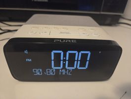 Top Zustand: PURE Siesta Rise Radio Wecker mit DAB+