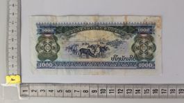 Originale 1000 Kip Laos Banknote, Rarität!