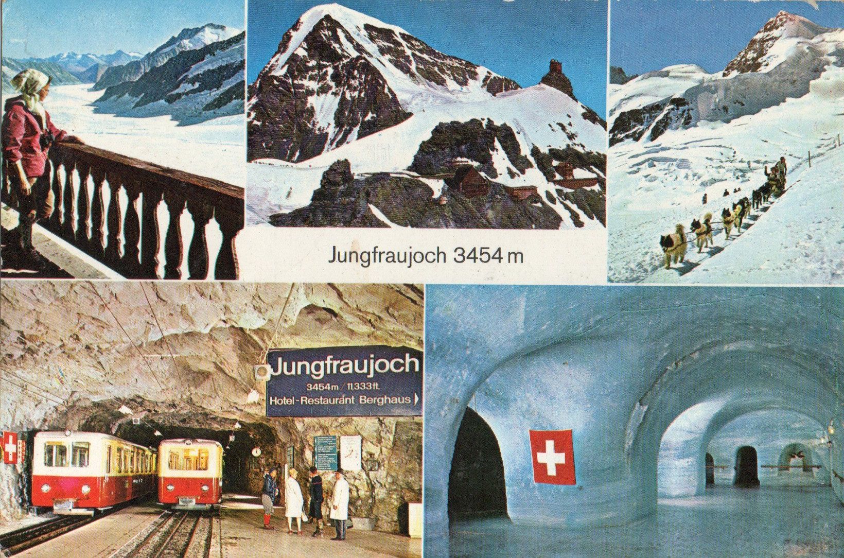 Cartoline postali: Jungfraujoch 3454 m – Usato da Melano venduto da pisonsdro