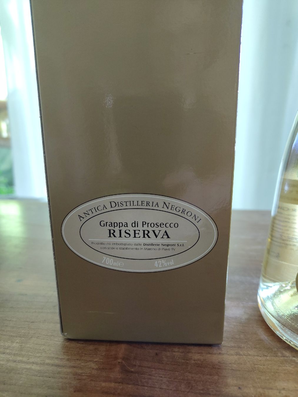 Spirituosen: Grappa di Prosecco Riserva Negroni 700ml 42% Vol – Neu (gemäss Beschreibung) aus Dietlikon von VintageStudioZurich 2