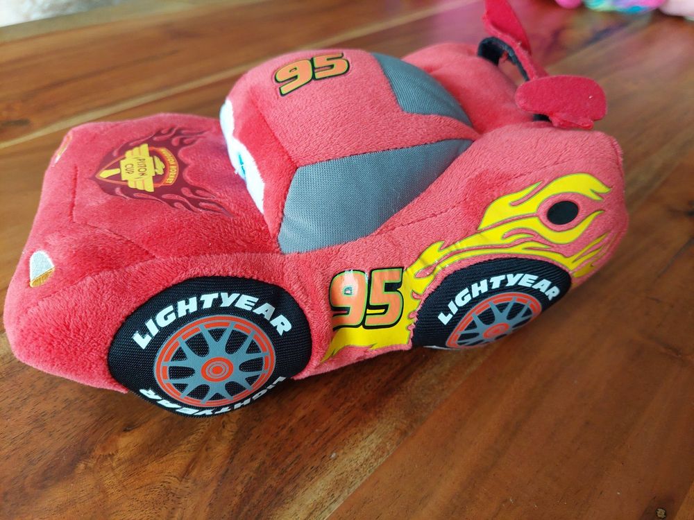PYTRARTY Cars Plüschtier 25cm - Lightning McQueen Kuscheltier Für Kinder