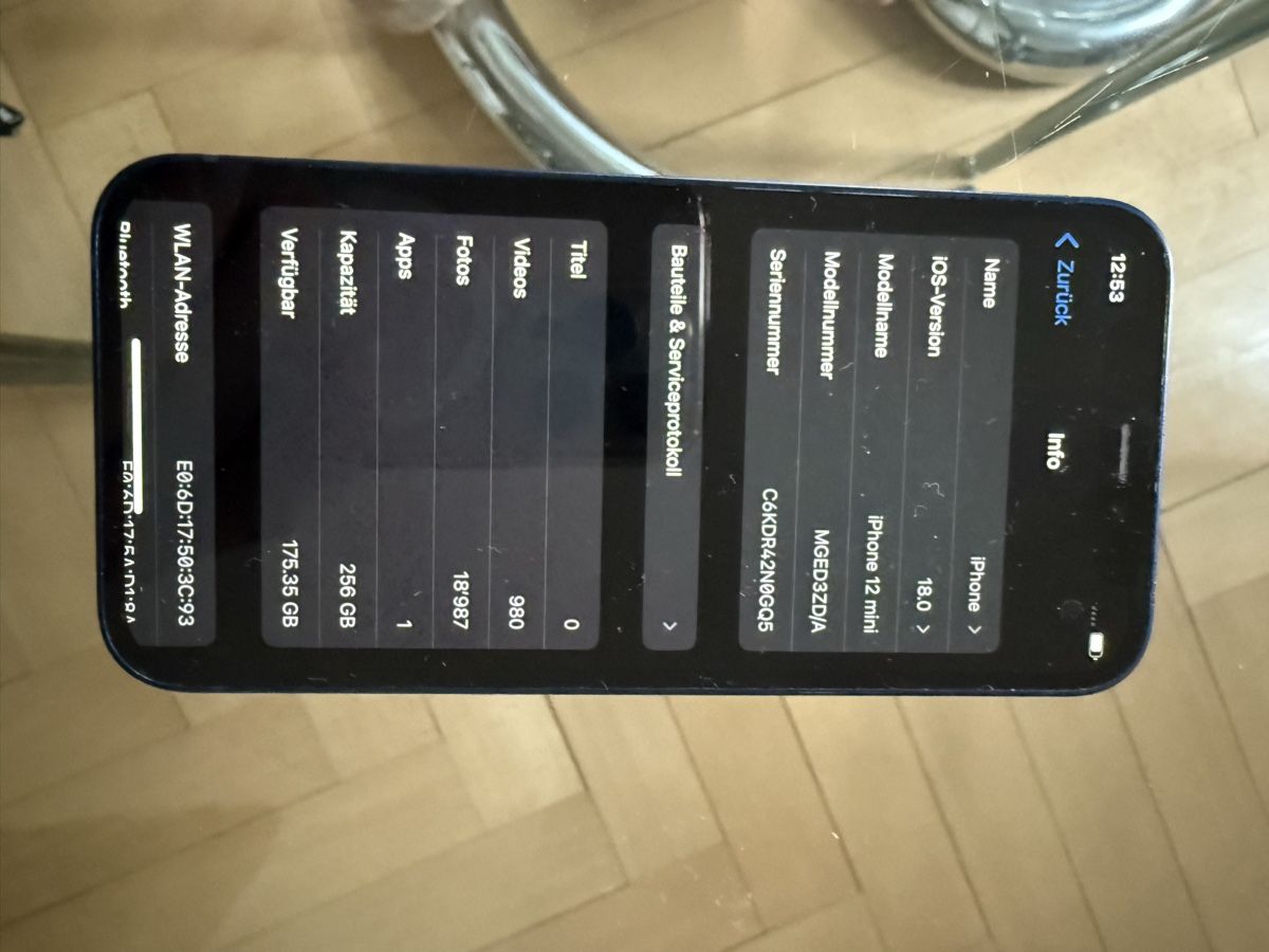 Apple Handys / Smartphones: APPLE IPHONE 12 mini 256GB blau/preloved – Gebraucht aus Baden von agora_newgeneration 3