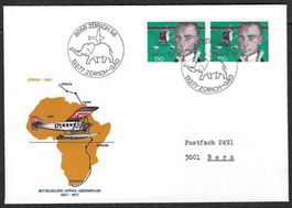 Mittelholzer - Afrika - Gedenkflug 1977
