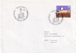 Brief mit Sonderstempel 6500 Bellinzona 1.8.78