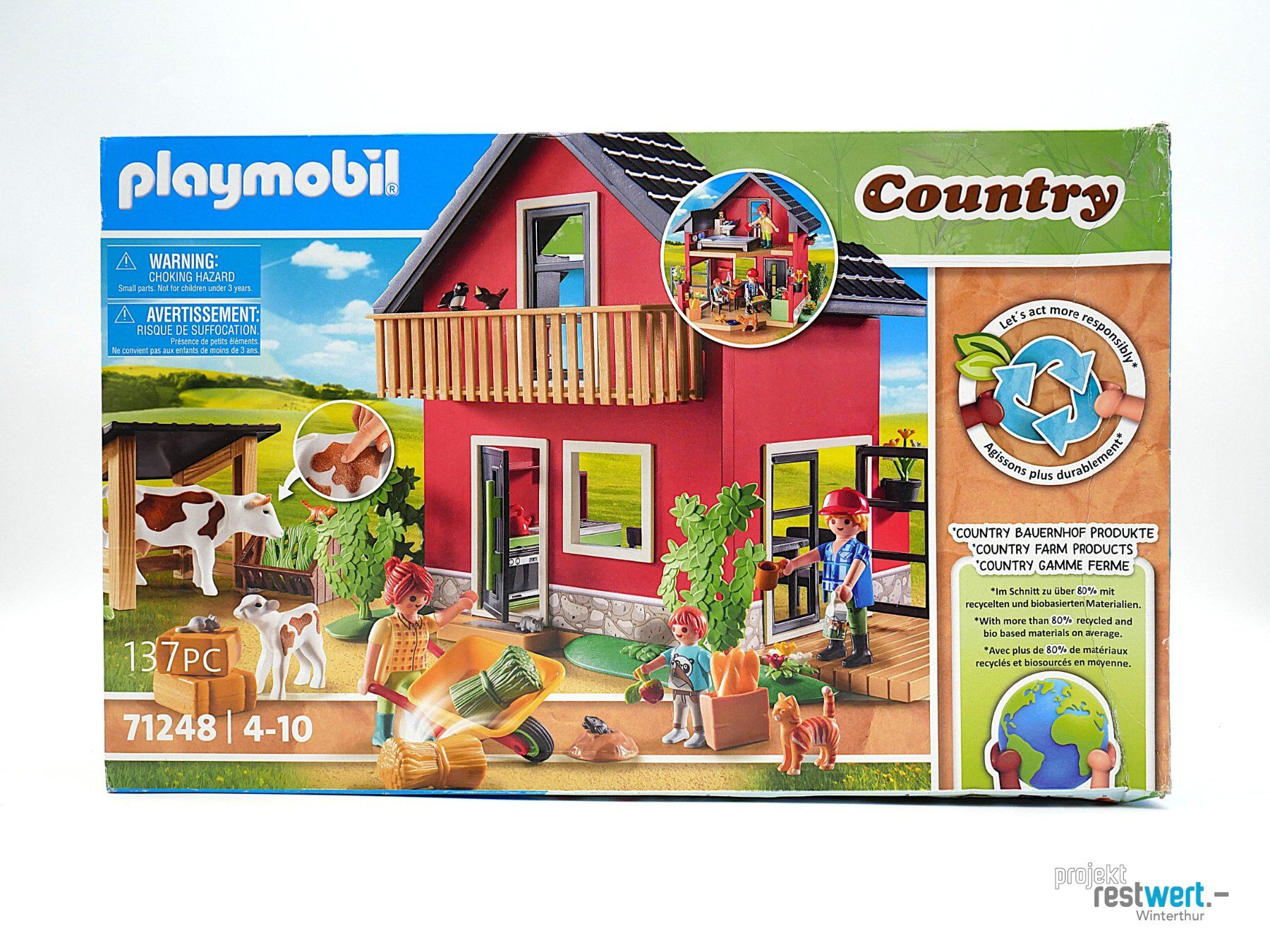 Playmobil Spielzeuge: PLAYMOBIL Bauernhaus 71248 – Neu und originalverpackt aus Winterthur von Restwert_Winterthur 3