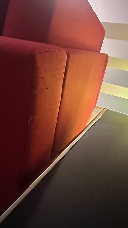 Divani: Bettsofa rot 150cm breit – Usato da Luzern venduto da chridumax 3
