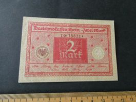 Dt. Reich 1920,  2 Mark - Pick 59 unzirkuliert