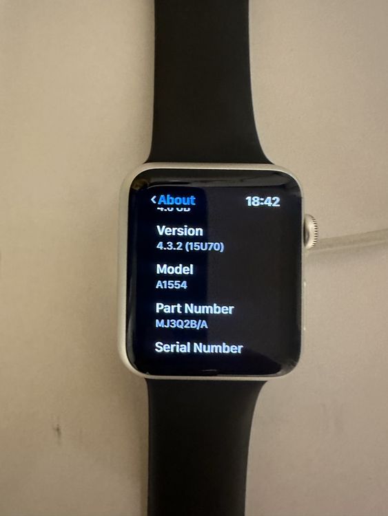 Apple Watch first gen 42mm, Alu - ab 1.- | Kaufen auf Ricardo