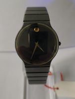 Edle Movado Museum Watch, Schwarz