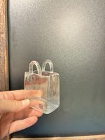 Mini Tasche Glas transparent 