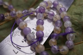 Amethyst  Citrin  Ametrin  Strang 6mm Schmuck Produktion