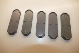 Kleinbahn H0: 5xBrückenpfeiler 7 mm