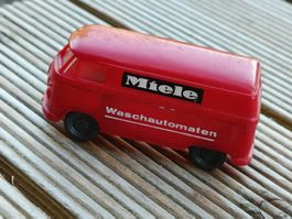 Modellauto Werbung / VW Bus - Made in W. Germany / Miele