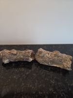 2 Stk. Aquarium Dekoration Baumstamm, Top Zustand!