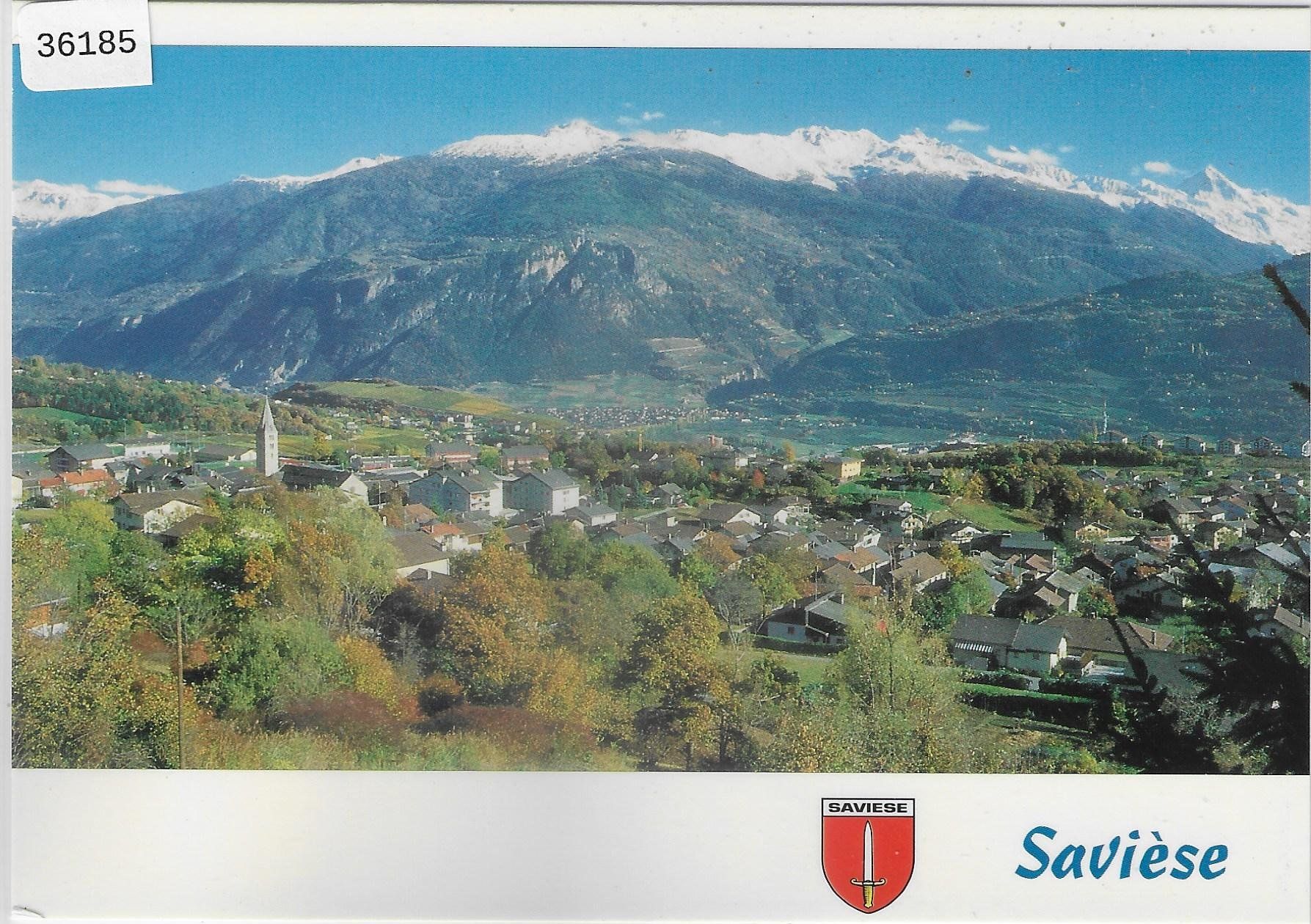 Cartoline postali: Saviese - St. Germain, le val d'Herens – Usato da Ettingen venduto da Kartenplanet