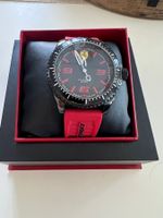 Scuderia Ferrari Armband Uhr schwarzes Zifferblatt, mit Box