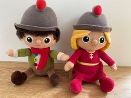 Migros Wichtel Finn und Lucy aus der Sammelaktion 2018