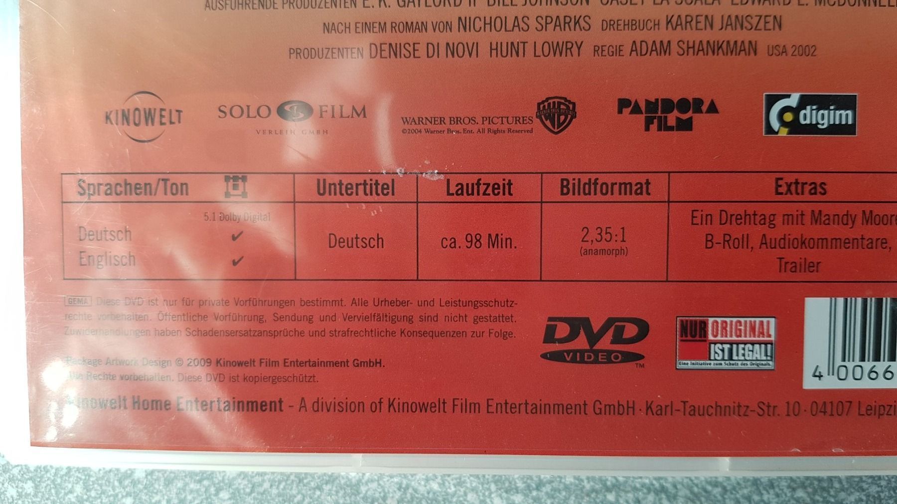 Tutti i DVDs: DVD Nur mit dir – Usato da Oetwil am See venduto da fineli2 1