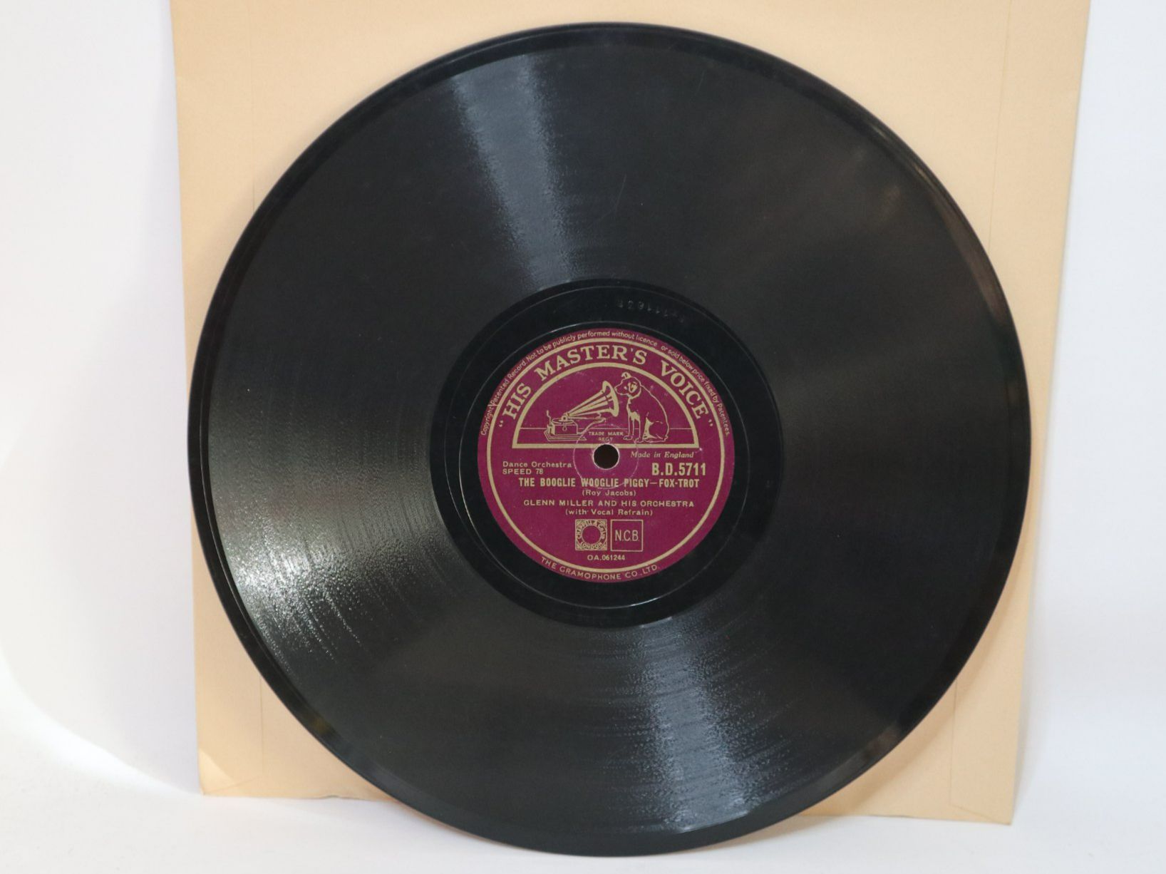 Schallplatten: Schellack Glenn Miller Boulder Buff Schellackplatte – Gebraucht aus Eschenbach SG von Astalavista 3