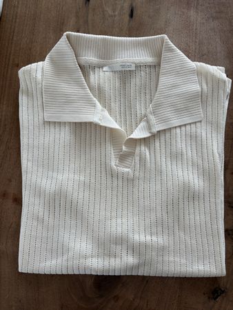 Polo Shirt Zara beige Grösse L guter Zustand