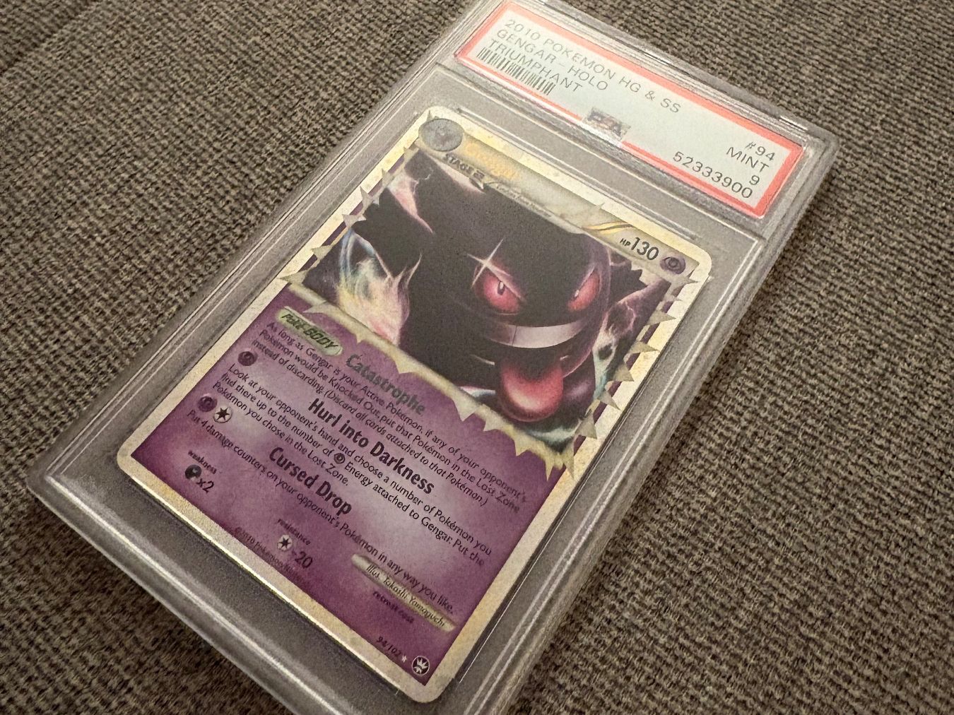 Pokémon Cartes à collectionner: PRIME GENGAR PSA 9 – Neuf avec emballage d'origine à Steinmaur par Meilenwerk 2