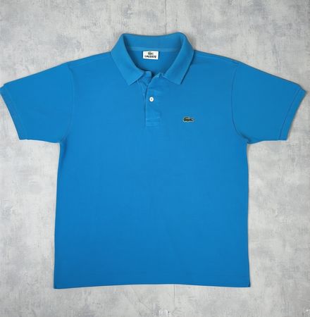 Polo Lacoste bleu - M #32