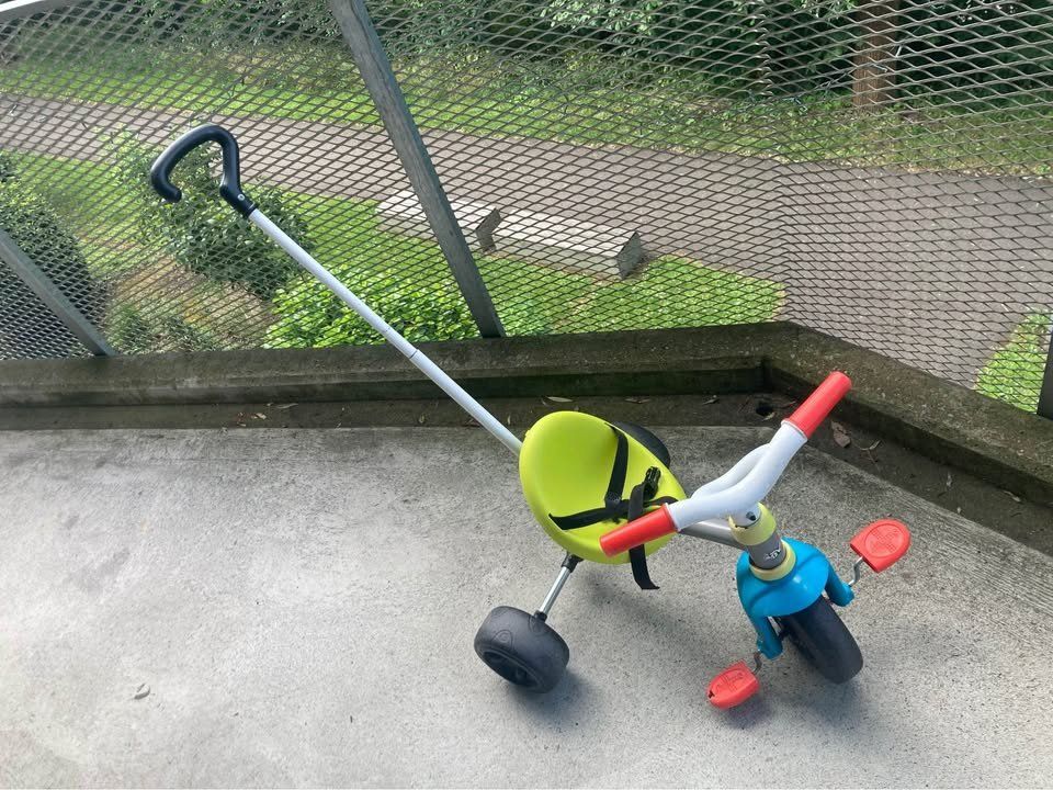 Smoby Veicoli per bambini: Dreirad Kinderrad Kinderfahrrad – Usato da Anglikon venduto da papa701 1