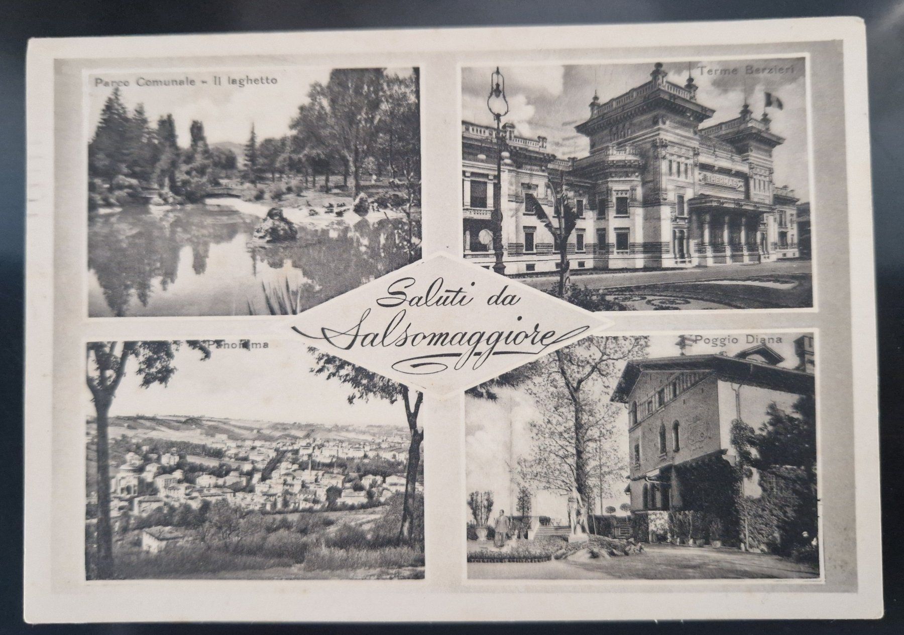 Cartoline postali: Salsomaggiore Terme, Italien,1953 – Usato da Melchnau venduto da Arthurius