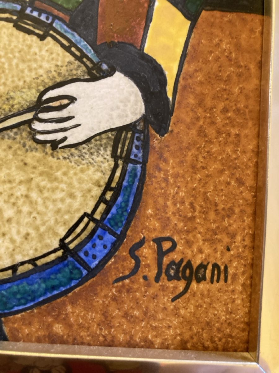 Dipinti: Tableau le clown - oeuvre d'art signée – Usato da Bursinel venduto da SeveralLives 1