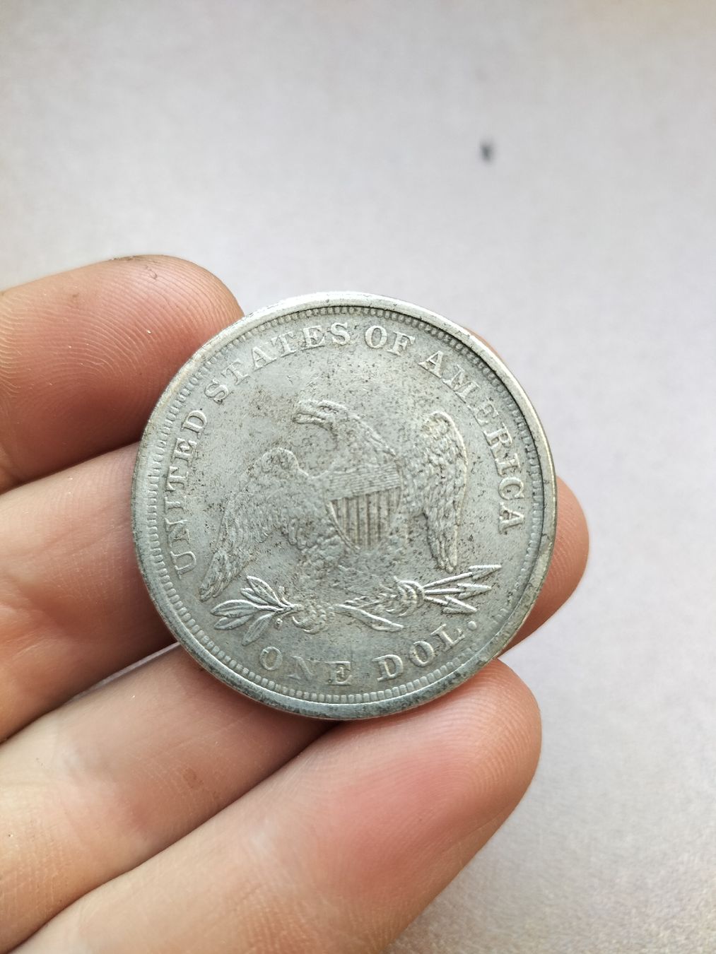 Tutti le monete: One Dollar 1844 – Usato da Müselbach venduto da pat_9c9w 2