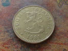 FINLANDE  20  Pennia  1981