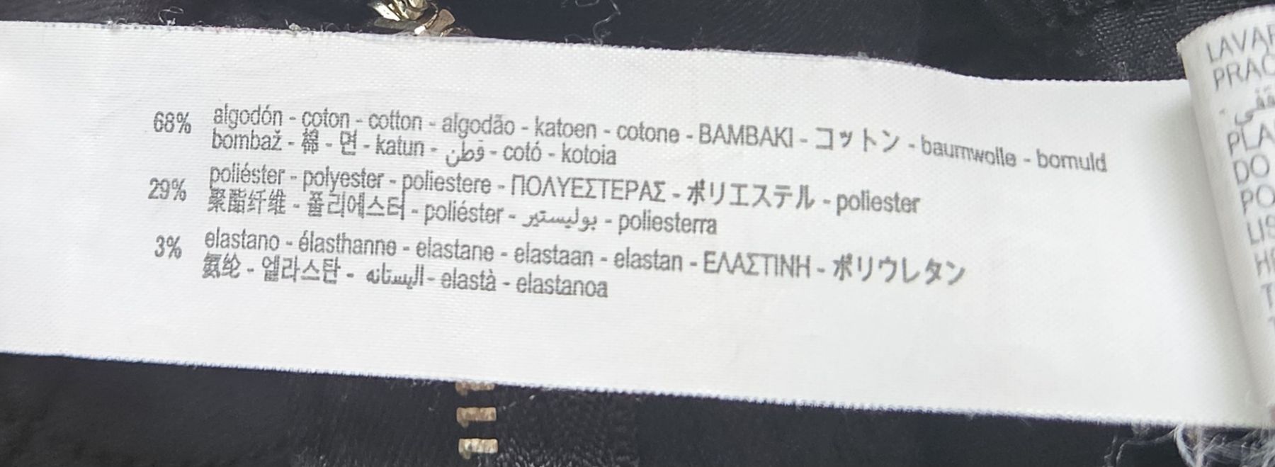 Zara Pantaloni: schwarze Hose in Lederoptik – Usato da Zizers venduto da Natascia.Lentini 3