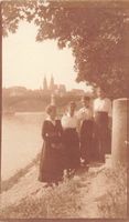 Basilea BS Donne sul Reno e Münster foto 11 x 7 formato