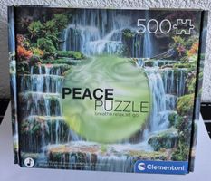 Clementoni Peace Puzzle 500 Teile Wasserfall neu