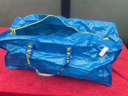Ikea Tasche FRAKTA Tasche für Karre, blau, 73x35x30 cm 76 l