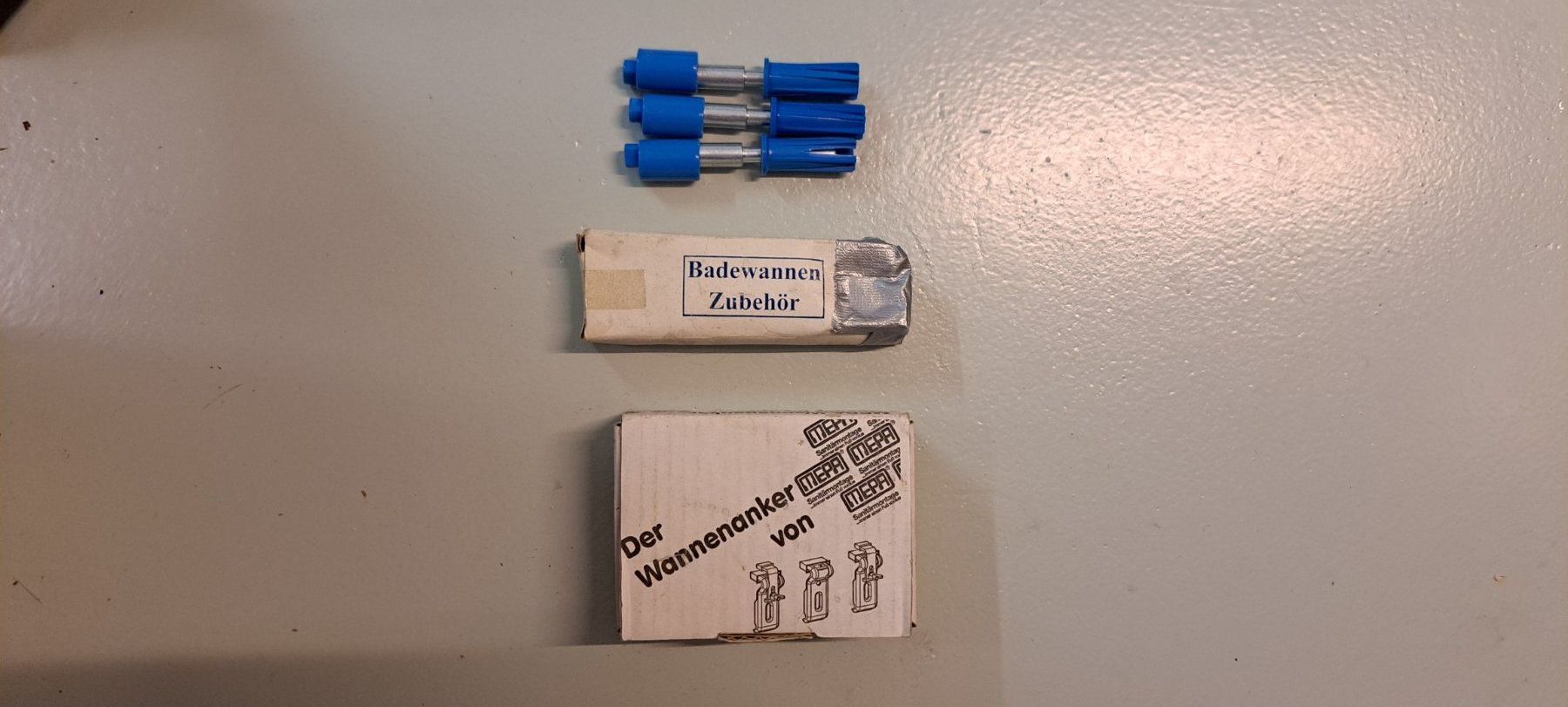 Anker: Diverse Wannenanker – Neu und originalverpackt aus Matzendorf von maxwin 1