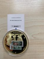 BN-Prägung "50 Fr.-Note" seit 1957, PP, 00402 vergoldet