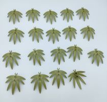 Lego Pflanzenblätter 6 x 5  Olive Green Neu!!