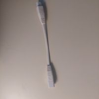 Weisses Verbindungstromkabel T4G 2.5A 250V~