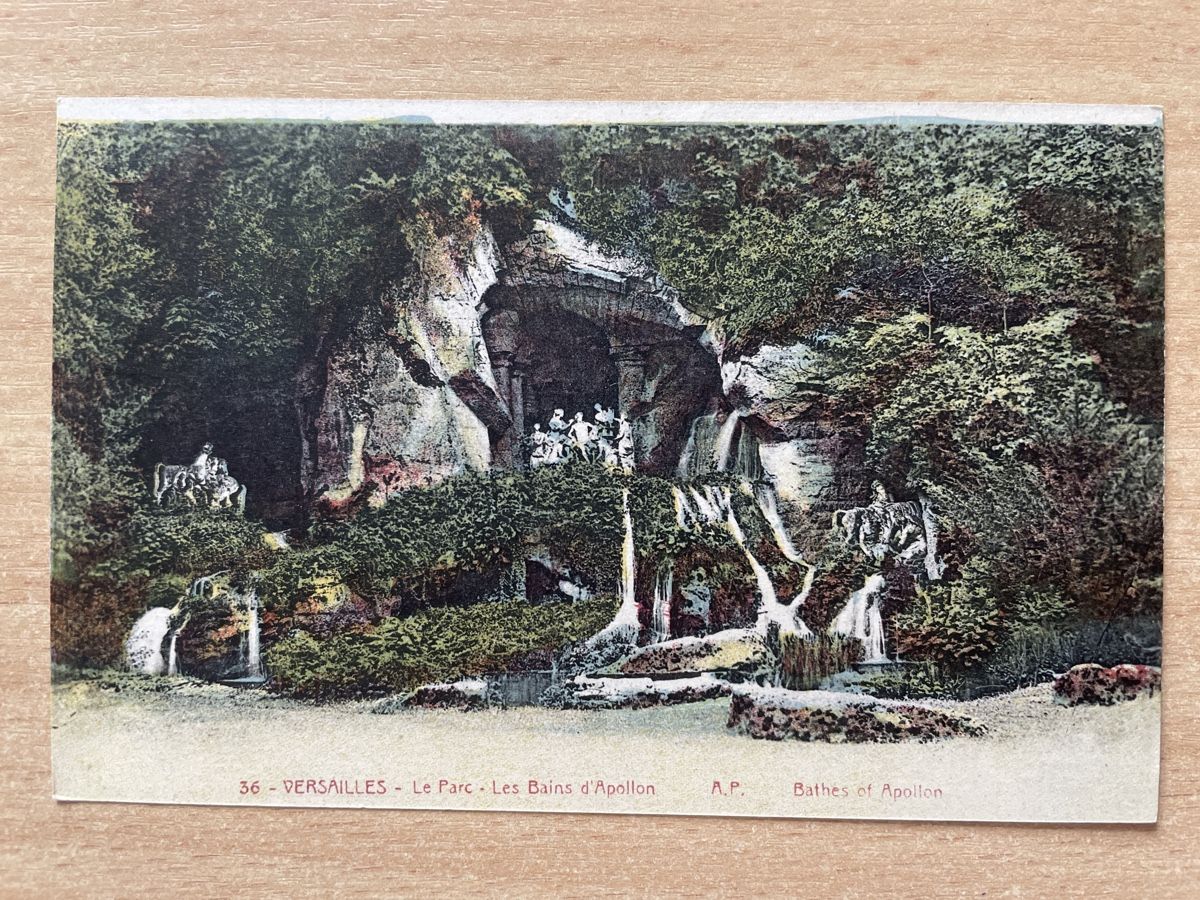 Cartoline postali: Alte Ansichtskarte Versailles, Frankreich, Bains d'Apollon – Usato da Neuhausen am Rheinfall venduto da Arielle55