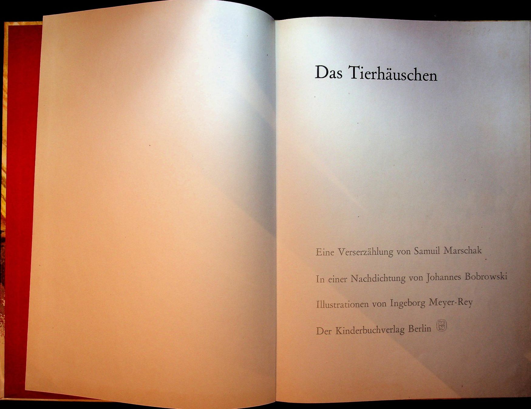 Libri: S. Marschak J. Bobrowski I. Meyer-Rey Das Tierhäuschen – Usato da Reitnau venduto da Zaomir 1