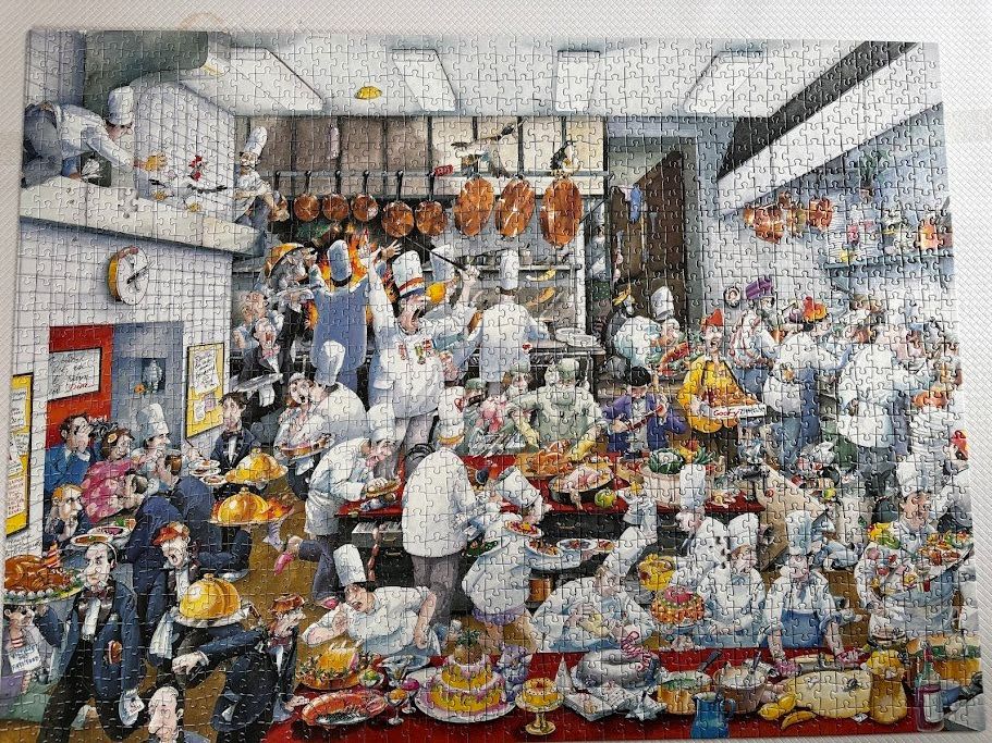 Heye Puzzles: Heye Puzzle Blanchon Bon Appètit – Gebraucht aus Altdorf UR von Regulo 3