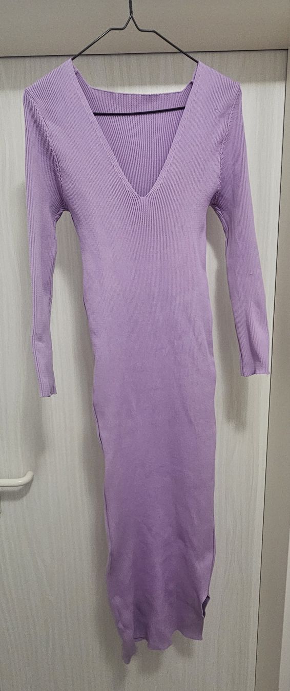 Vestiti: Trendiges Strickkleid in Flieder - onesize – Nuovo (secondo la descrizione) da Chur venduto da Aleksandra6 1