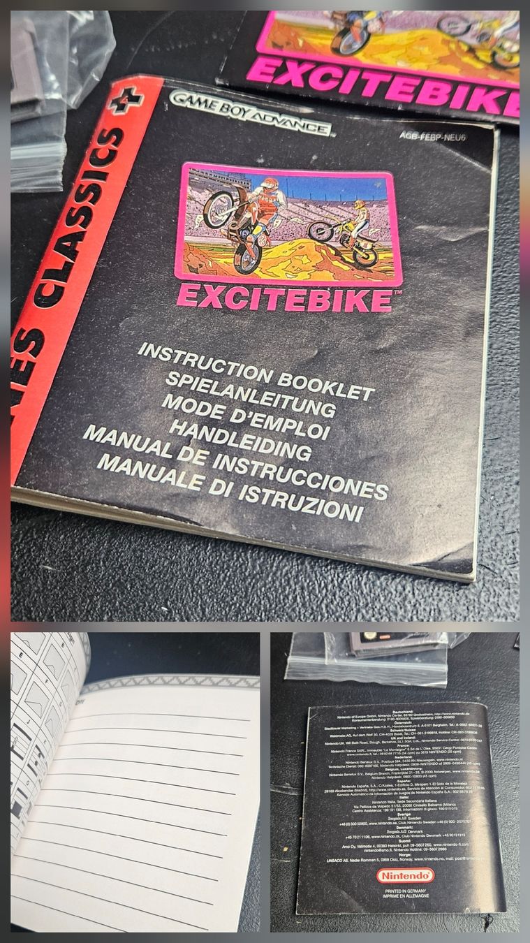 Nintendo Giochi: Excitebike, Gameboy Advance NES Classics – Usato da Belp venduto da Ginus85 4