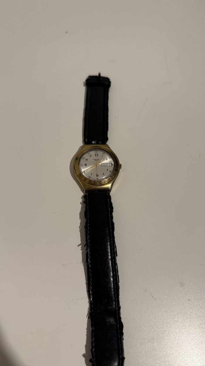 Swatch Orologi: Swatch Irony Uhr Goldfarben – Difettoso da Däniken SO venduto da sunnyresales 1