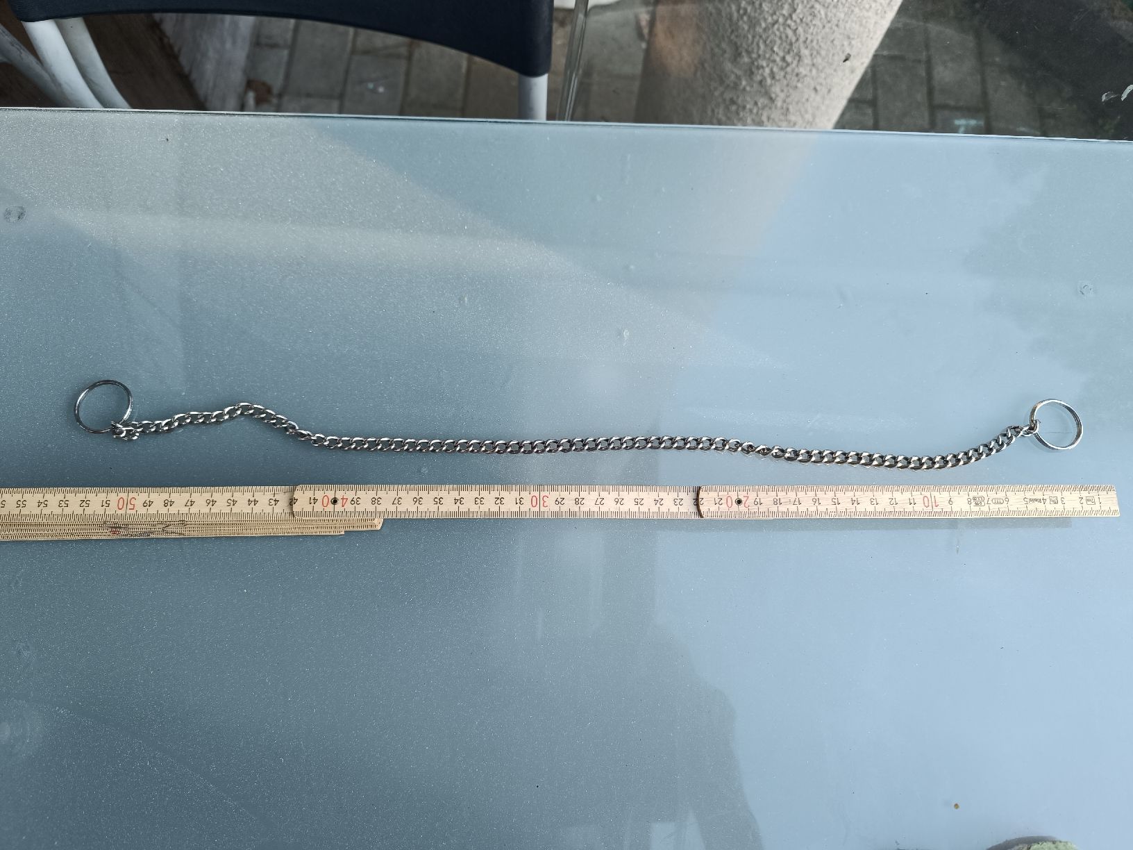 Catenine: Kette, Stahl, Silber, ca. 50cm – Usato da Aarwangen venduto da Byv7