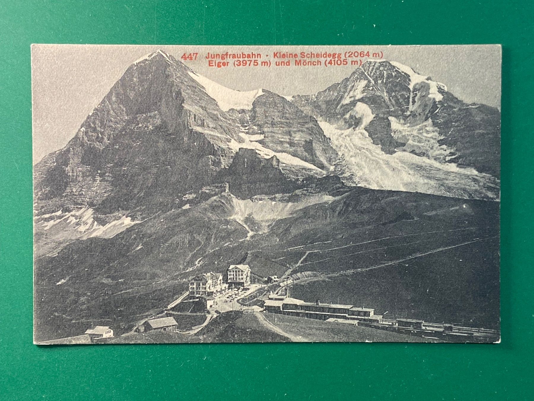 Cartoline postali: Jungfraubahn - kleine Scheidegg – Usato da Steg VS venduto da _vinci_