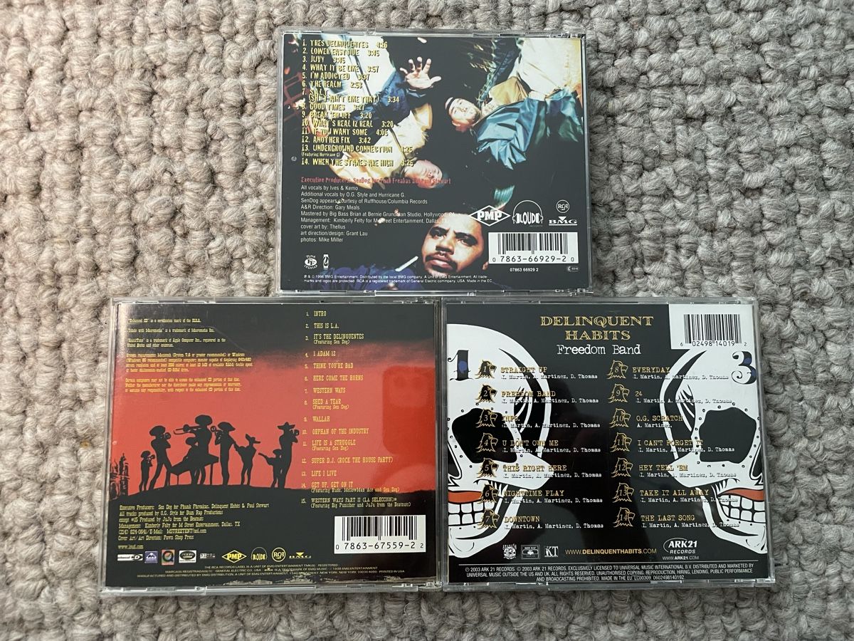 CD: 3x Delinquent Habits – Nuovo (secondo la descrizione) da Reinach AG venduto da trigger7811 1