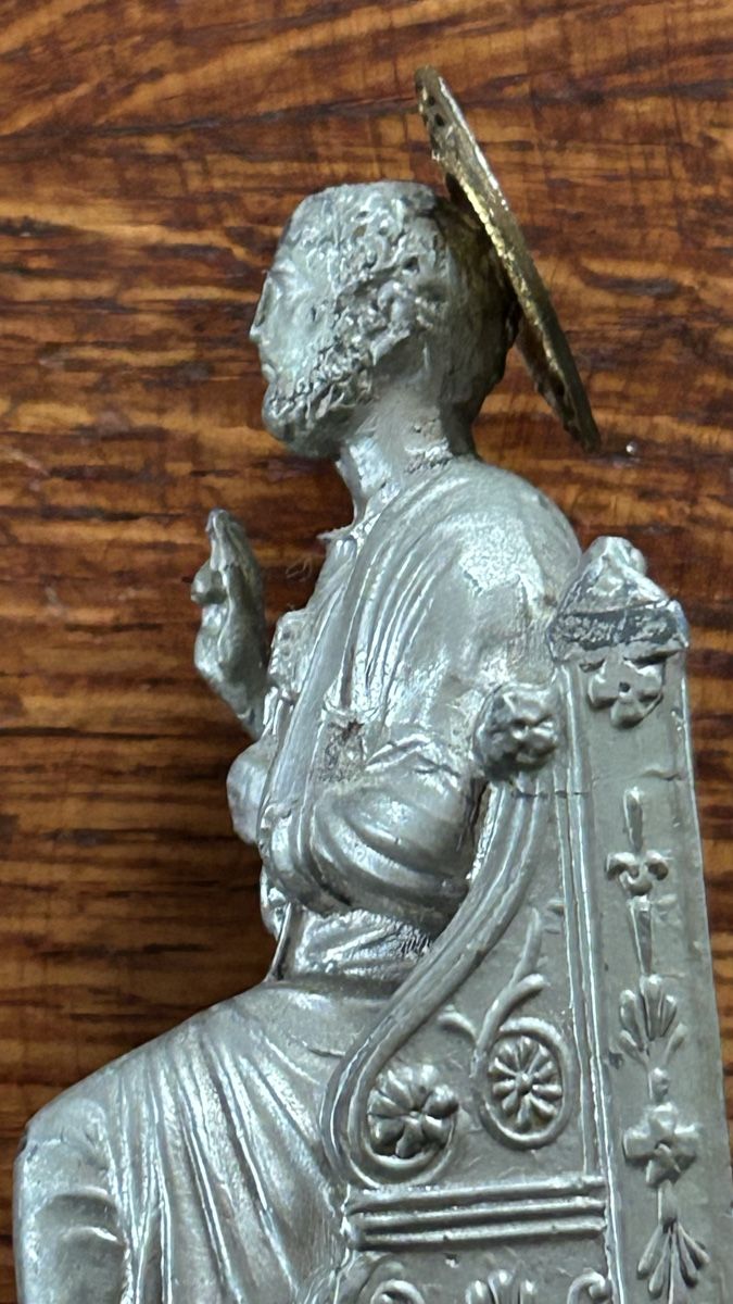 Statuette: Petrus Rom Souvenir um 1930 – Usato da Riedholz venduto da Frettchen63 7